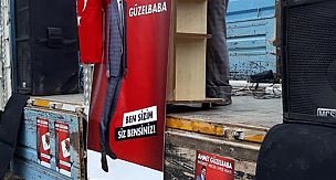 Ahmet Güzelbaba'nın Mitinginden Kareler