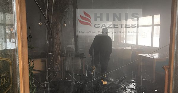 Hınıs Belediyesi Sosyal Tesisleri Yandı