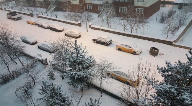 Erzurum’da kar yağışı: 200 köy ve mahalle yolu kapandı
