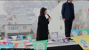 HDP Eş Genel Başkanı Pervin BULDAN Hınıs'taydı..