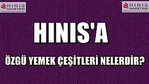 Hınıs'a Has Yemek Çeşitleri