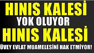 Hınıs Kalesi Vefa Bekliyor!