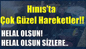 Hınıs'ta Çok Güzel Hareketler!!
