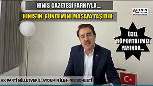 Milletvekilimiz Sayın İbrahim AYDEMİR ile Hınıs'ın Sorunlarını Konuştuk.