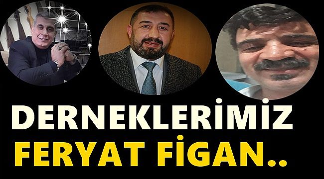 Hınıs Dernek Başkanları Feryat Figan Ediyor..