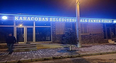 Karaçoban'da Halk Ekmek Fabrikası Açıldı