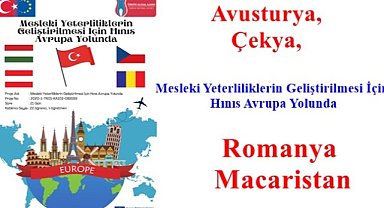 Mesleki Yeterliliklerin Geliştirilmesi İçin Hınıs Avrupa Yolunda