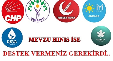 Mevzu Hınıs İse Destek Vermeniz Gerekirdi
