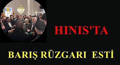 Hınıs'ta Barış Rüzgarı Esti
