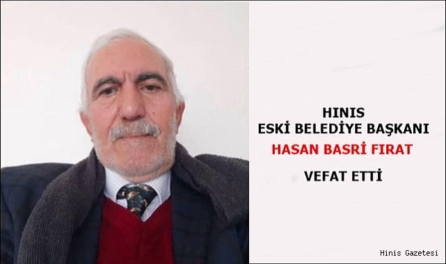 Hınıs Eski Belediye Başkanı Vefat etti