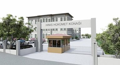 Hınıs Hükümet Konağı İhaleye Çıkıyor